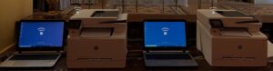Connect HP printer to wifi for events