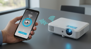 Connect Phone to projector for efficiency