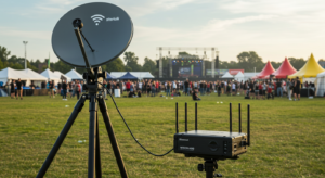 portable satellite Wifi for outdoor events